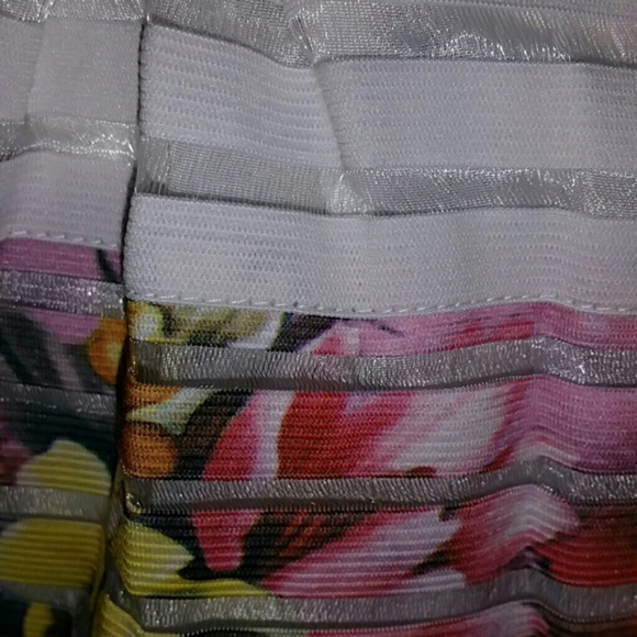 FLORAL SPRING PRINT SKIRT - Picture 4 of 4